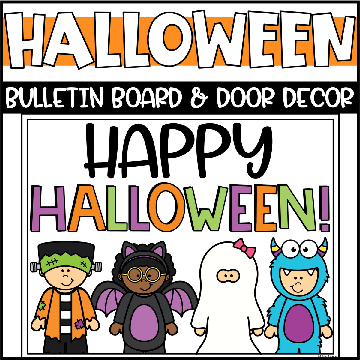 Halloween Bulletin Board or Door Decoration | Trick-or-Treat – Teaching ...