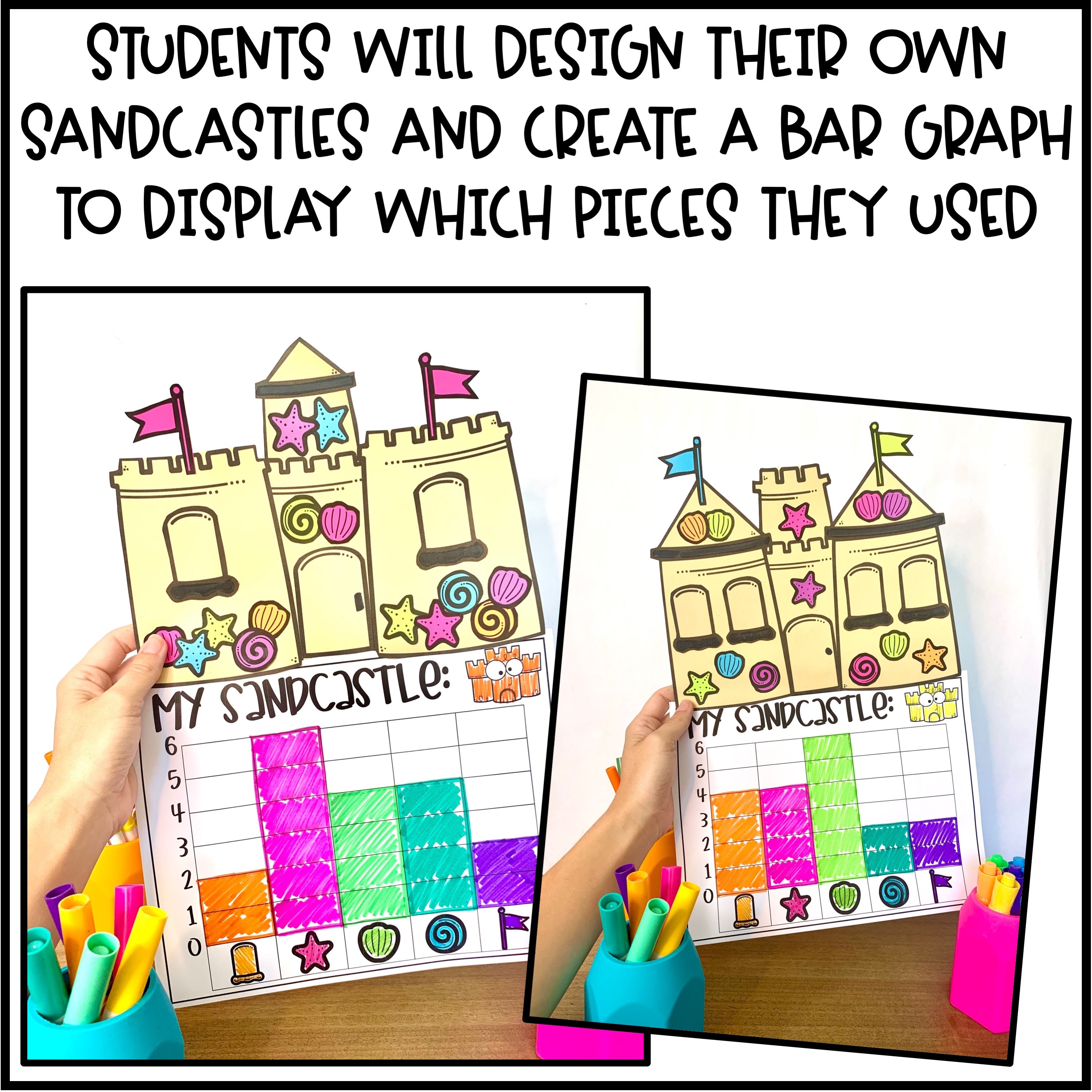 Graphing Math Craft for Bar Graphs – Teaching with Briana Beverly