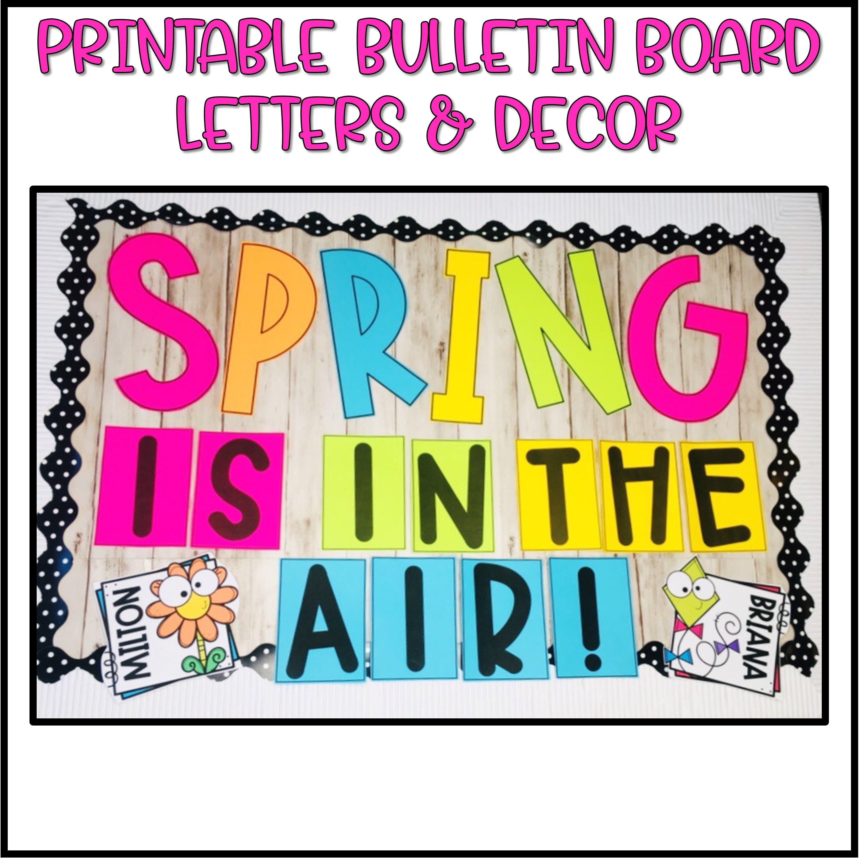 Spring Cd Boards Spring Is In The Air Bulletin Board