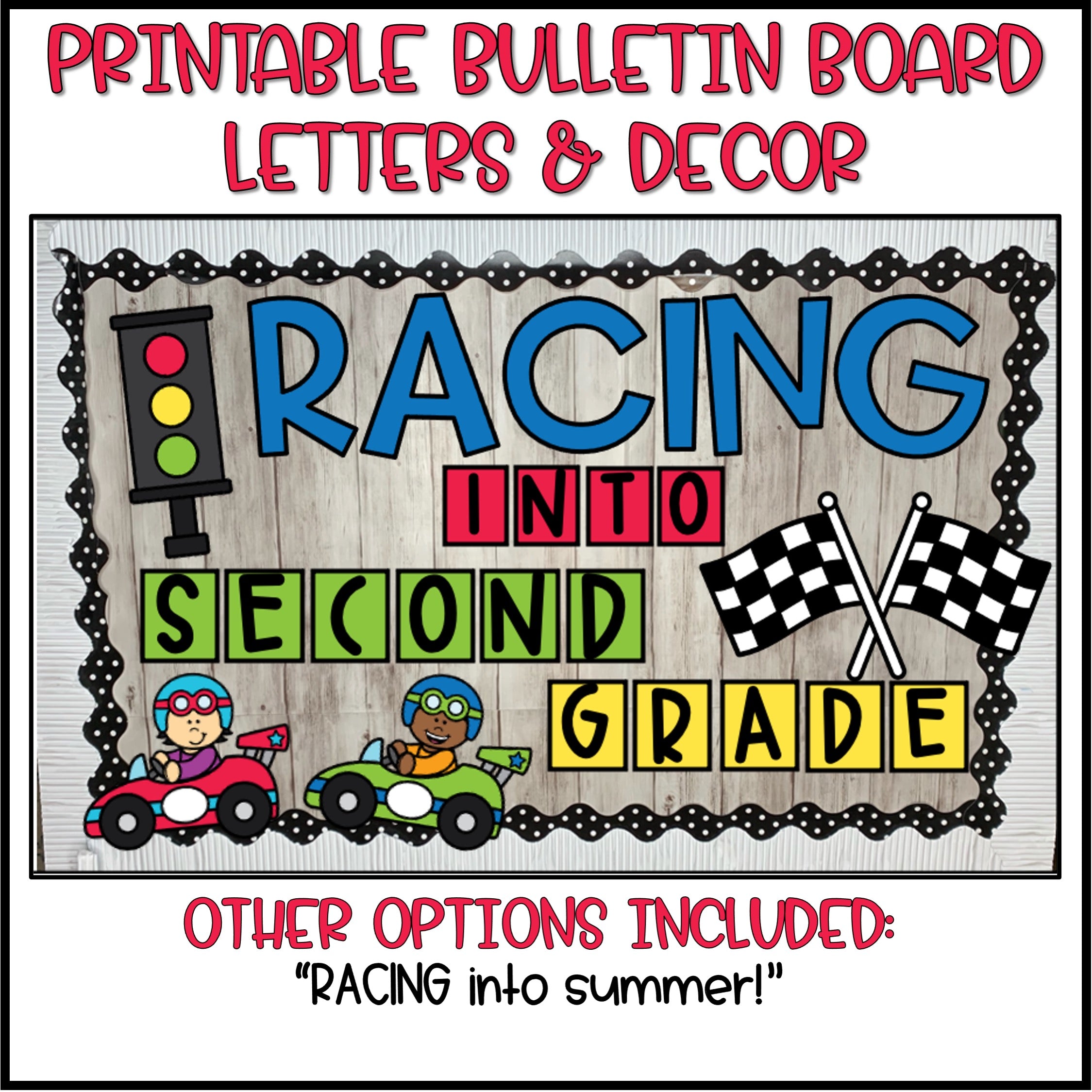 Race Track Bulletin Board