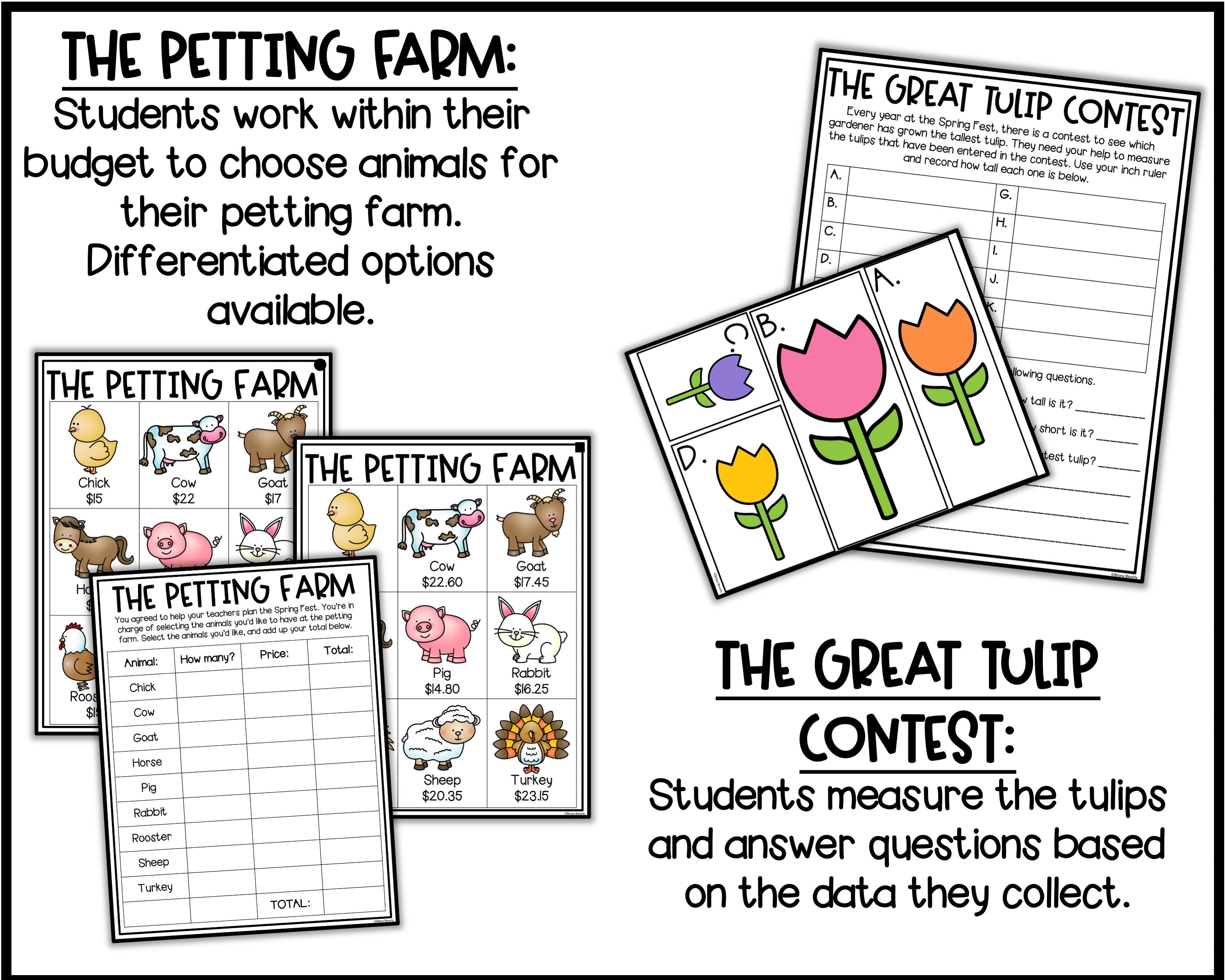 Pbl Spring Project Plan a Spring Festival PBL Math Project – Teaching with Briana Beverly