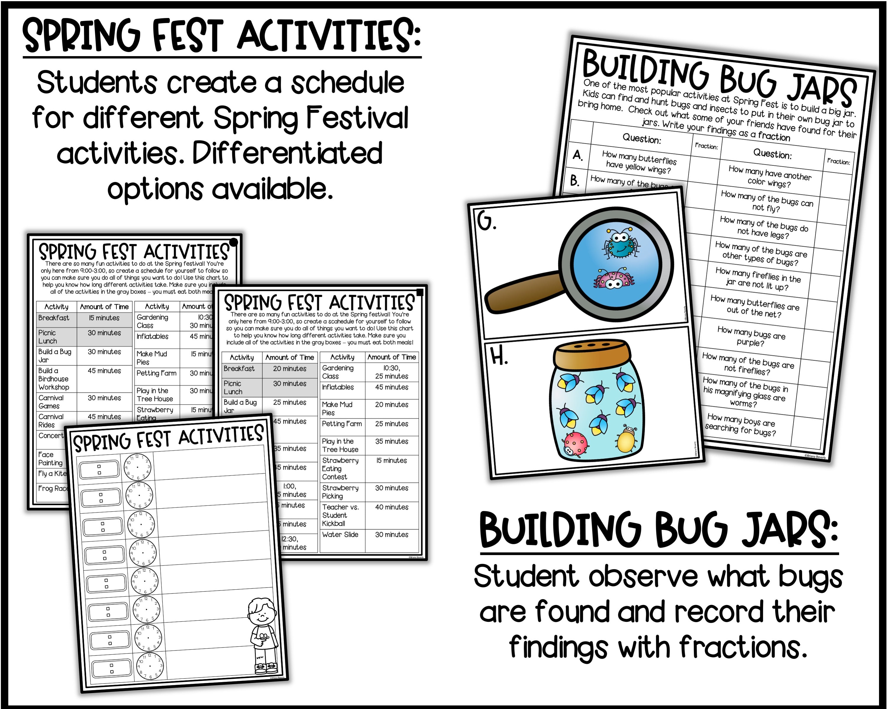 Pbl Spring Project Plan a Spring Festival PBL Math Project – Teaching with Briana Beverly