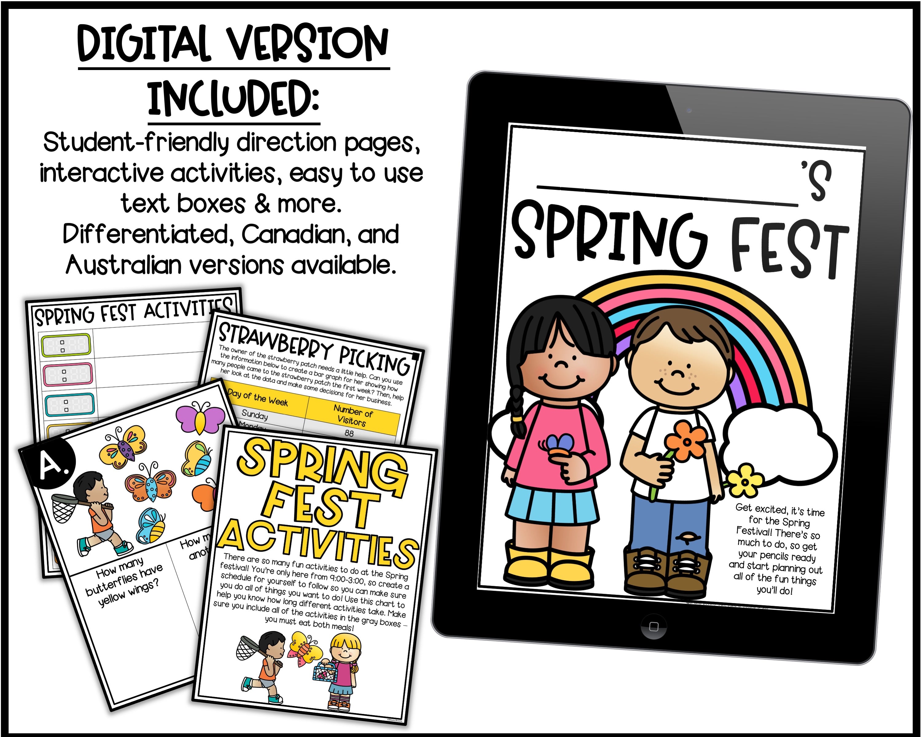 Pbl Spring Project Plan a Spring Festival PBL Math Project – Teaching with Briana Beverly